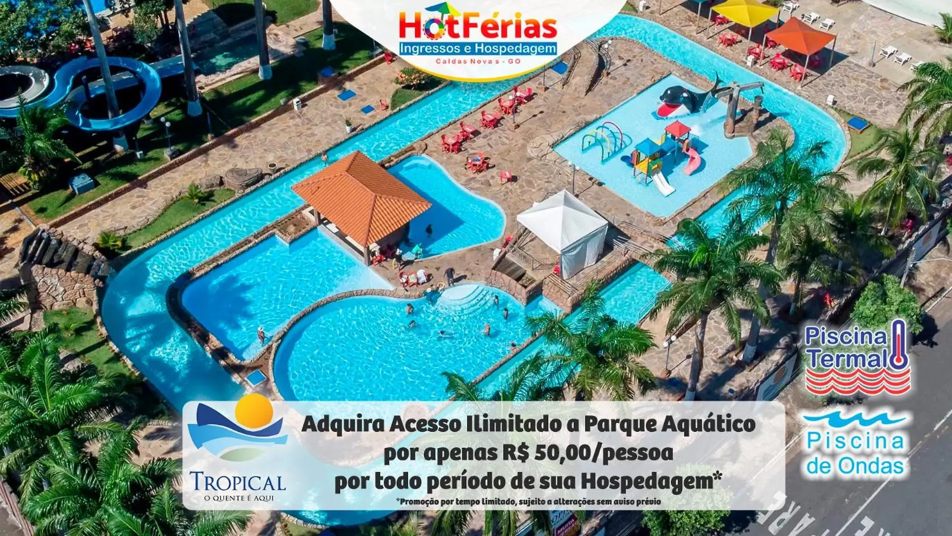 Golden Dolphin Express: Beachside Comfort with 24/7 Pools Apartment Caldas Novas Brazil